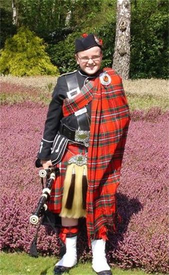 Jan. 9, 2009 – Justin Steele Selected for Piping Scholarship