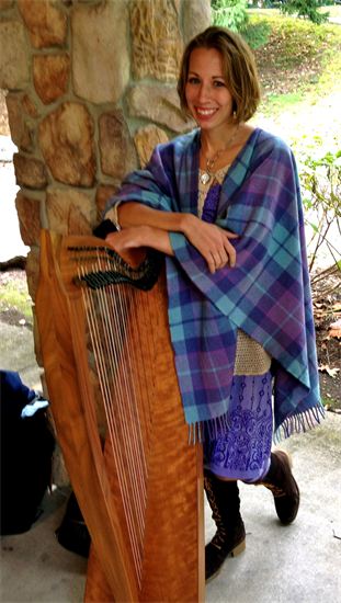 Sept. 24, 2012 – Allison Miller is the 2012 U.S. Scottish Harp Champion
