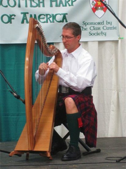 Oct. 25, 2010 – Steve Schack is 2010 National Scottish Harp Champion